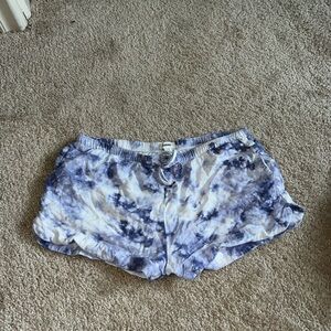 Tie die shorts